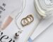 Premium 925 sterling silver designer jewelry item, minimalist luxury jewelry visual