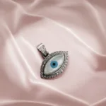 Premium 925 sterling silver designer jewelry item, minimalist luxury jewelry visual