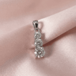 Premium 925 sterling silver designer jewelry item, minimalist luxury jewelry visual