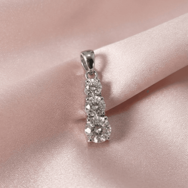 Premium 925 sterling silver designer jewelry item, minimalist luxury jewelry visual
