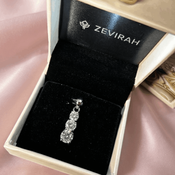 Premium 925 sterling silver designer jewelry item, minimalist luxury jewelry visual