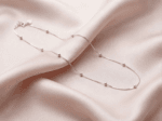Beaded Silver Chain