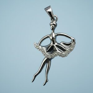 Ballerina Charm Pendant