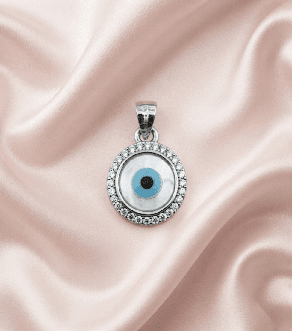 Gemini_Generated_Image_mac6bvmac6bvmac6 - Edited Evil Eye Circle Pendant - Image 1