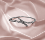Premium 925 sterling silver designer jewelry item, minimalist luxury jewelry visual