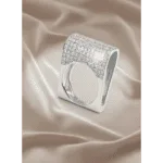 Minimalist mirror polished 925 sterling silver ring, premium silver statement jewelry