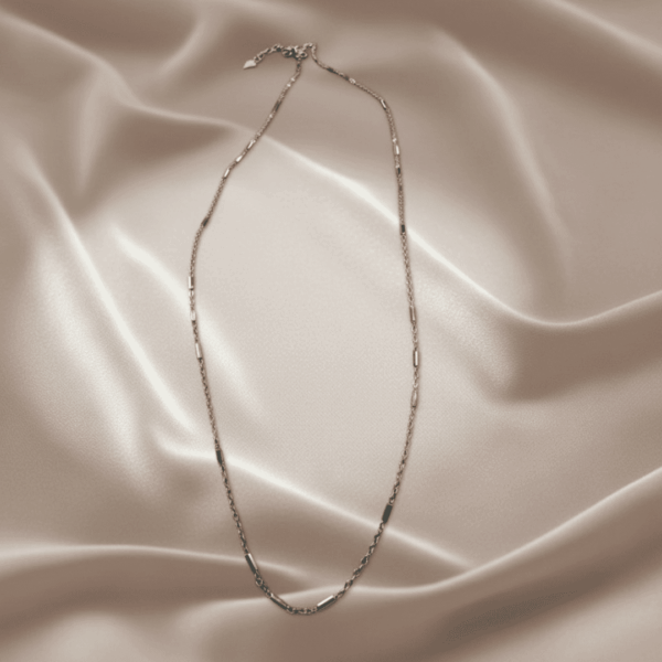 Elegant 925 sterling silver pendant necklace, refined minimalist luxury jewelry style