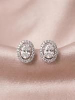Premium 925 sterling silver designer jewelry item, minimalist luxury jewelry visual