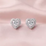Premium 925 sterling silver designer jewelry item, minimalist luxury jewelry visual