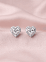 Premium 925 sterling silver designer jewelry item, minimalist luxury jewelry visual