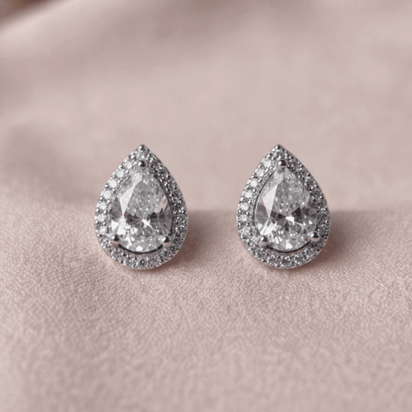 Premium 925 sterling silver designer jewelry item, minimalist luxury jewelry visual