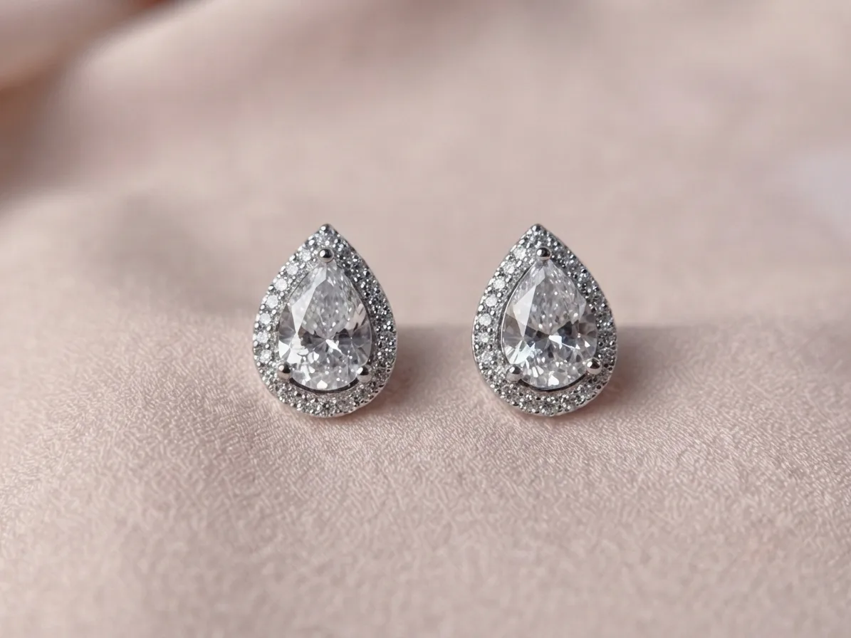 Premium 925 sterling silver designer jewelry item, minimalist luxury jewelry visual