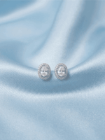 Dainty 925 sterling silver earrings, minimalist silver hoops for modern luxury styling