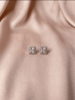Dainty 925 sterling silver earrings, minimalist silver hoops for modern luxury styling
