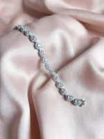 Dewdrop iris bracelet