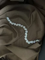 Sweetheart Iris Tennis Bracelet - Image 3
