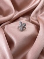 Luxuriant Pavé Ring, 925 Silver