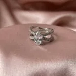 Iris Interlace Marquise Ring