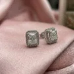 Radiant Glacier Halo Studs