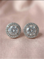 Moon Halo Studs