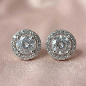 Moon Halo Studs