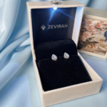 Aurora Dewdrop Halo Studs